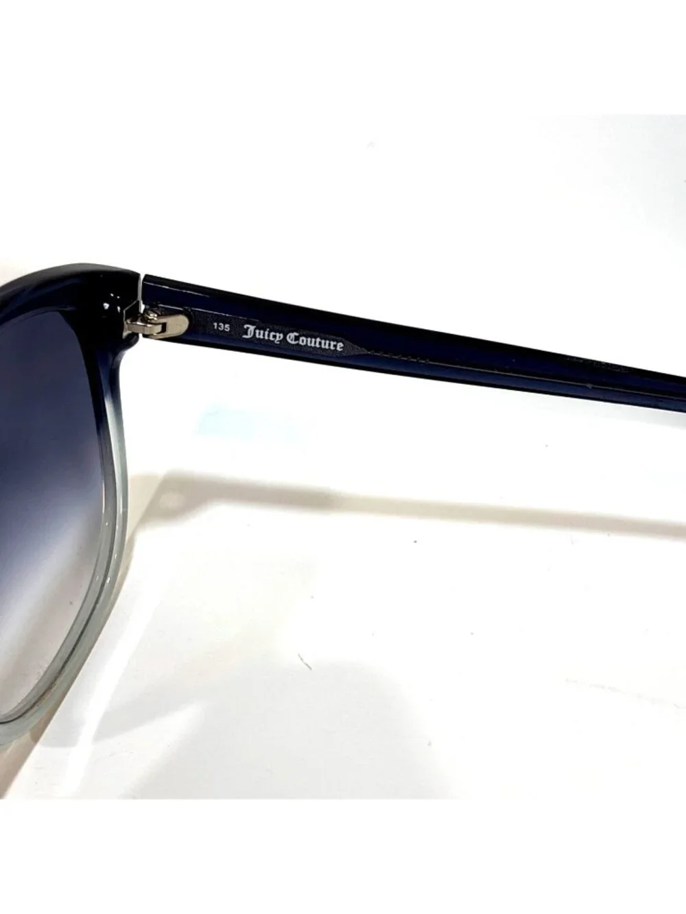 Juicy Couture Gradient Blue Square Sunglasses JU 602/S Women’S 135mm UV Protecti